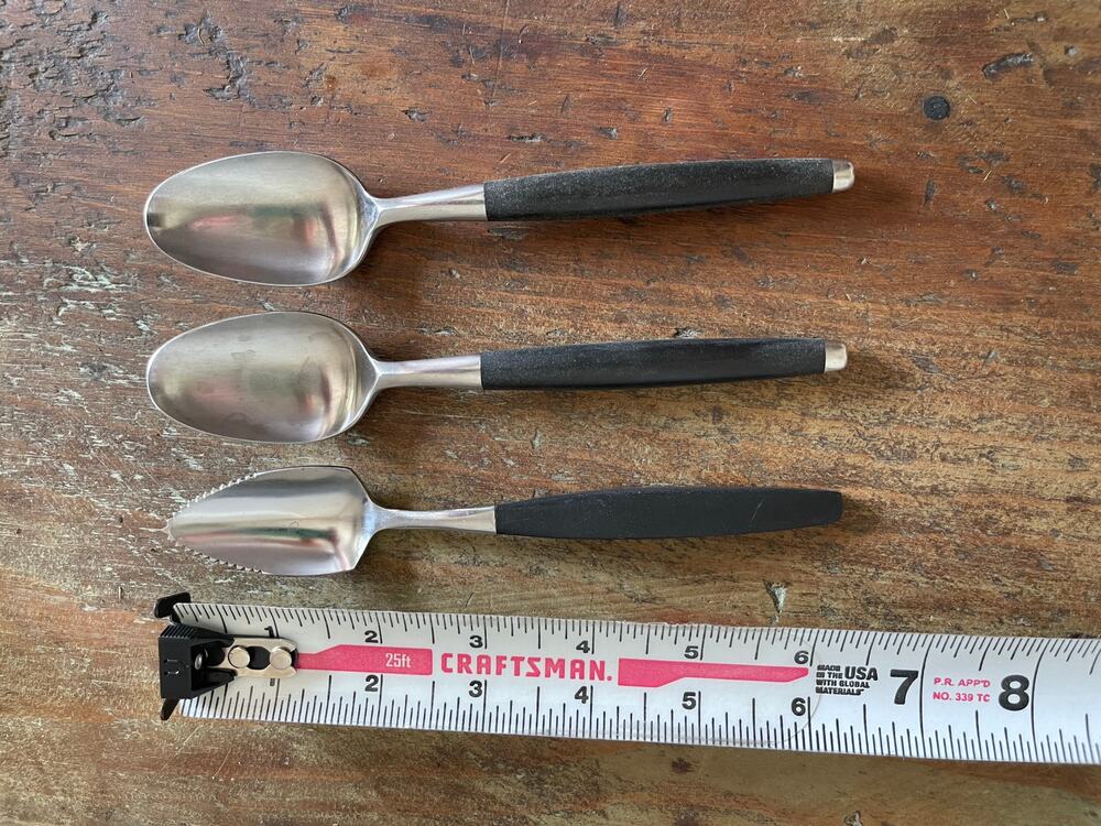 MCM Vintage Danish grapefruit and soup spoons